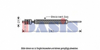 AKS DASIS 800429n -  Осушитель, кондиционер